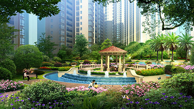 與建筑空間設計相適宜的水景設計應用