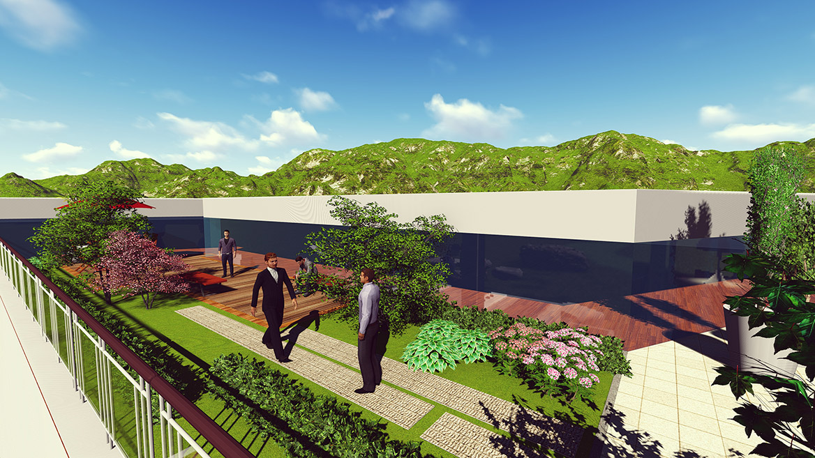 林氏木業(yè)工業(yè)家居4.0景觀設計圖3