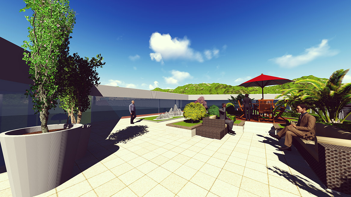 林氏木業(yè)工業(yè)家居4.0景觀設計圖5