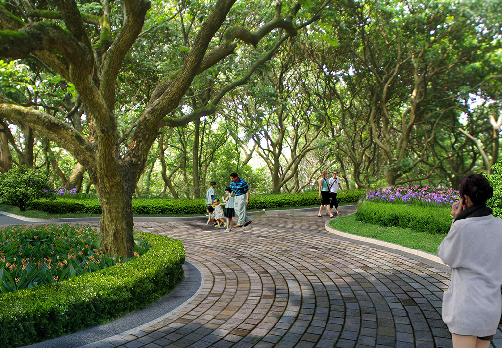 林蔭小道改造節(jié)點(diǎn)