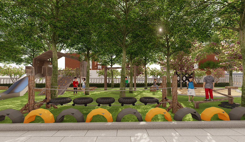 居住區(qū)兒童戶外活動空間景觀設計