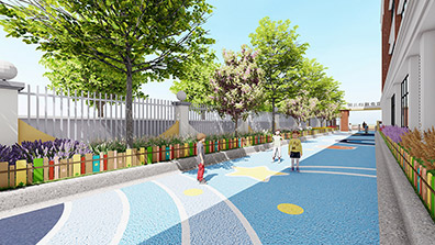 幼兒園景觀設(shè)計(jì)需營造良好的活動氛圍