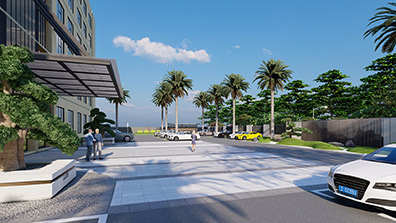 廠區(qū)景觀規(guī)劃設(shè)計的指導(dǎo)思想及設(shè)計特點