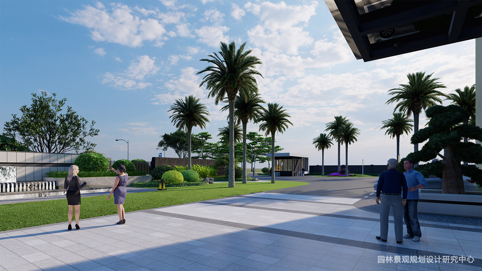 工業(yè)園區(qū)園林景觀設(shè)計(jì)思路淺析