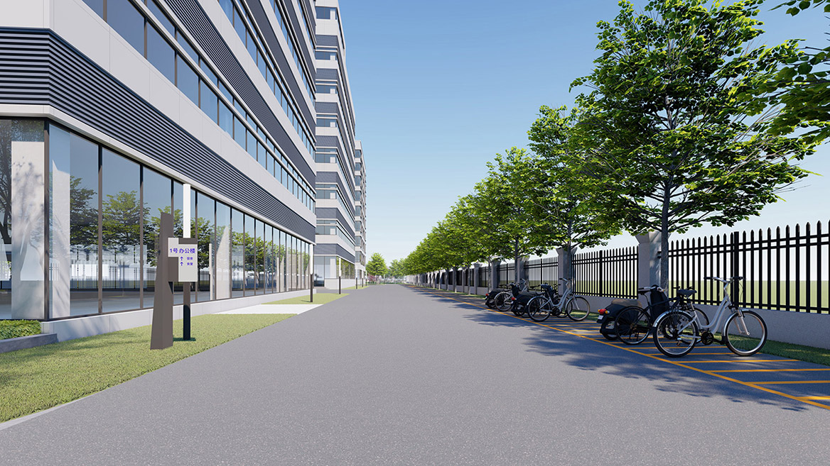 科技公司廠區(qū)景觀設(shè)計(jì)3