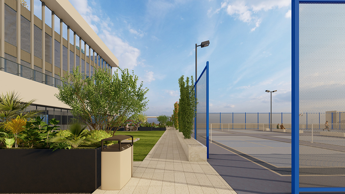 科技公司景觀設(shè)計效果圖12