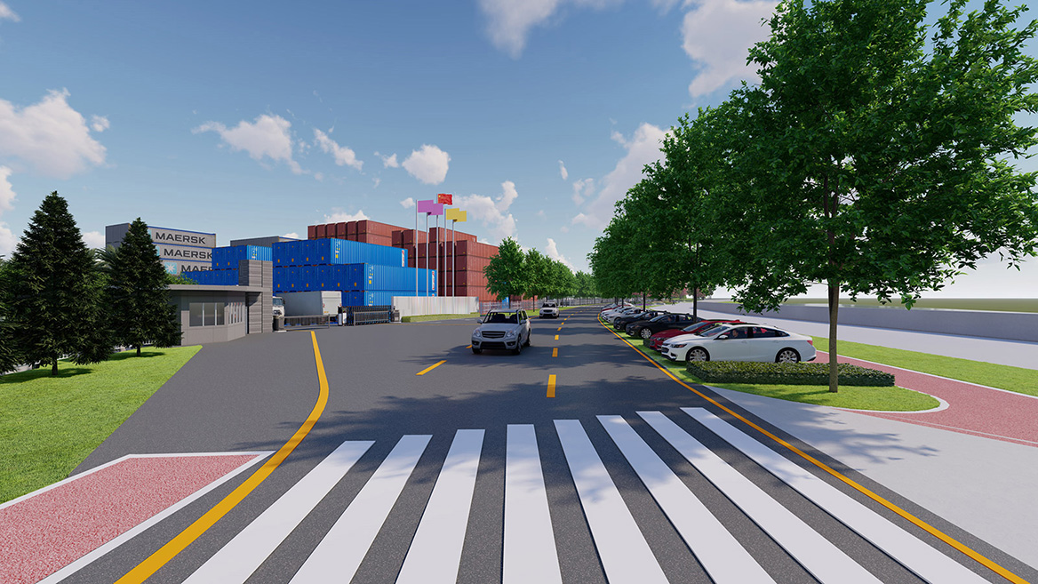 工業(yè)園沿江區(qū)域美化項(xiàng)目景觀設(shè)計案例3